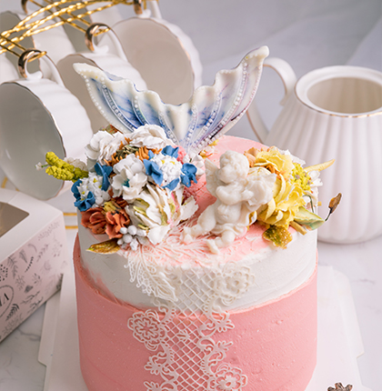 甜品-裱花蛋糕